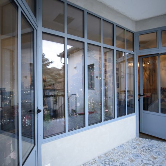 verriere exterieur design entree maison